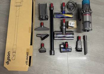 Dyson V15 Detect Total Clean + komplet końcówek! Odkurzacz Pionowy!