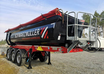 wywrotka Schwarzmuller Wywrotka Stalowa 24m3 Oś Podnoszona SAF Waga 6000 k…