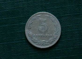 ARGENTYNA - 5 centavo, 1912r