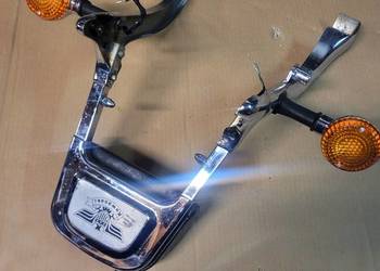 Kawasaki EN 500 A EN500A 1992 TYLNE OPARCIE PASAŻERA KIERUNKOWSKAZY OEM Kawasaki EN 500 A EN500A 1992 TYLNE OPARCIE PASAŻERA KIERUNKOWSKAZY OEM