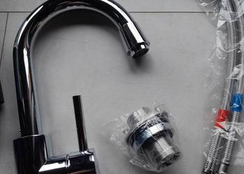 Grifema G1002 Irismart bateria umywalkowa wysoka chrom nowa outlet