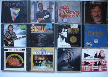 Płyty CD kolekcjonerskie -różne (zestaw nr1)