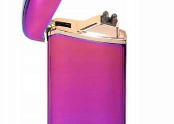 Zapalniczka Elektryczna Ładowana na USB Bezpłomieniowa Tęczowa