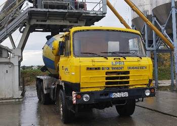 Tatra 815 betonomieszarka gruszka