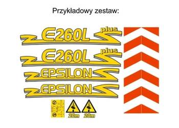 Naklejki naklejka oklejenie na każdy model EPSILON Zamiennik
