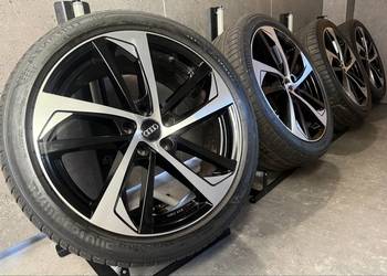 19 cali Audi A4 A5 A6 felgi koła alusy komplet z oponami 5x112 ET30 8J