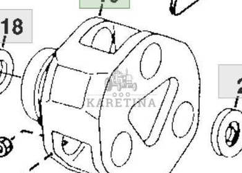 John Deere 8110 8210 8310 8410 Nośnik Układu Planetarnego Części R111467