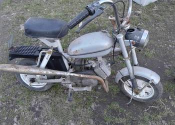 Motorynka m2 z Węgier srebrna