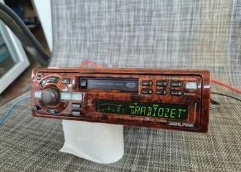 Radio ALPINE TDA-7550RG drewno Mercedes r107 w126 w124 r129 w140