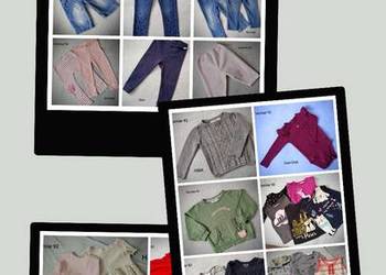 Paka ubranek dziewczęcych rozmiar 92