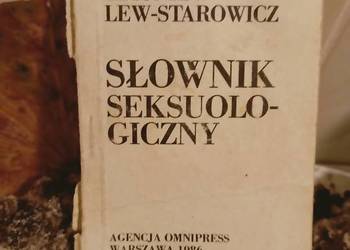 Słownik seksuologiczny Starowicz unikat okazy Księgarnia