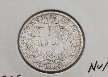 1 Marka Prusy 1906 r. - nr.1 - mennica A