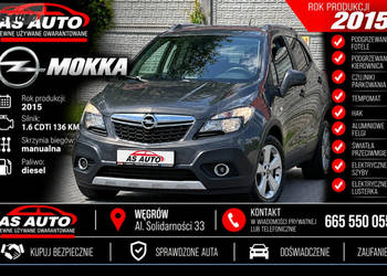Opel Mokka 1,6CDTi 136KM EnjoY/Parktronic/SerwisASO/Alufelgi/Navi I (2012-…