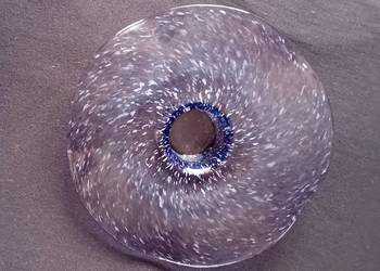 Świecznik z kołnierzem Lorenzo Art Glass.