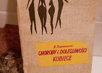 Choroby dolegliwości kobiece SupronowicZ książki prezenty