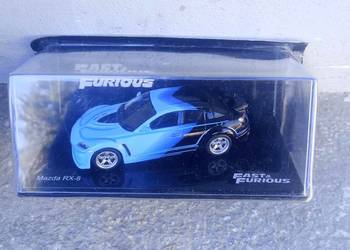 MAZDA RX-8 model deagostini 1:43 Szybcy i wściekli fast&furious nowy
