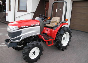 Mini Traktorek Yanmar EF120 4X4 20KM Wspomaganie Rewers Mały Ogrodniczy