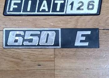 Emblematy fiat 126p