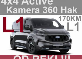 Ford Tourneo Custom L1 4X4 Active Kamera 360 Elektr. drzwi lewe L1 3293zł …