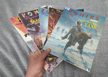 Yans - zestaw 5 komiksów - wydanie 1, Grzegorz Rosiński