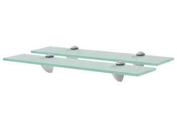 Półki szklane 2 szt. 50 x 10 cm 8 mm WM-3051496