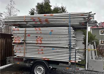 Rusztowanie na pzyczepce lekkiej