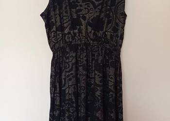 Złoto - czarna tunika M