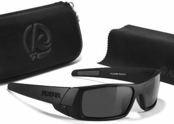 OKULARY PRZECIWSŁONECZNE. POLARYZACYJNE. Matte Black. Sportowe. Męskie.