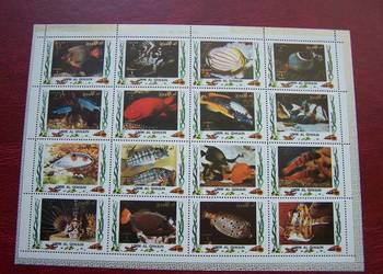 Umm Al Qiwain ZEA 1972 MNH Fauna Ryby Tropikalne