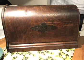 Singer- pokrywa od maszyny do szycia, antyk, 1-sza ćwierć XX w.;