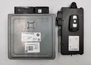 Sterownik Silnika BMW 1 E87 120i 2.0i N43 7580279 5WK93637 ZESTAW