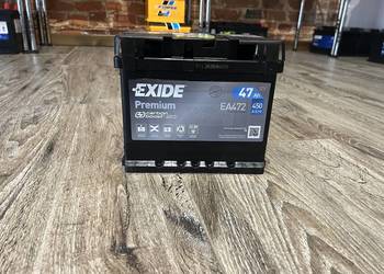 Akumulator 47Ah 450A Exide Premium  PRAWY PLUS