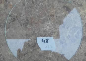 48 Szkło szyba płaska starego zegara 18,3cm