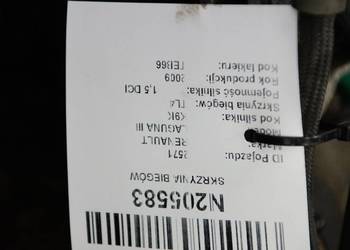 SKRZYNIA BIEGÓW RENAULT LAGUNA III TL4 (013)