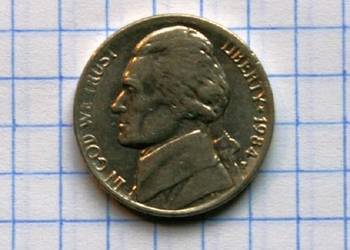 5 CENTÓW ( FIVE CENTS ) 1984 ROK ( P ) - USA