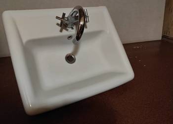 Umywalka Cersanit + bateria