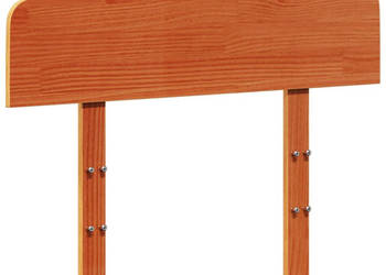 Wezgłowie łóżka woskowy brąz 75 cm lite drewno sosnowe WM-842525
