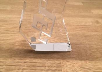 Klucz wiolinowy - Mats Jonasson kryształ przycisk do papieru Klucz wiolinowy - Mats Jonasson kryształ przycisk do papieru