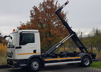 MAN TGL 12.220 HAKOWIEC 4x2 KLIMA HAKOWIEC DO KONTENERÓW MANUAL 12T