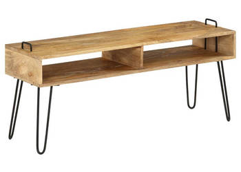 Szafka pod telewizor lite drewno mango 110 x 35 x 45 cm WM-246021