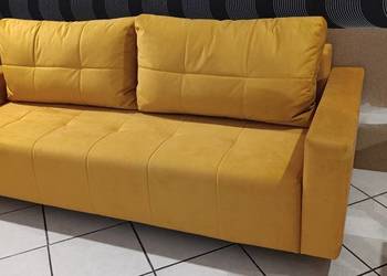 Sofa pikowana z spaniem. Nowa