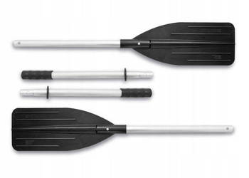 Wiosła 2 szt do pontonu aluminiowe do kajaku jednopiórowe 137 cm INTEX