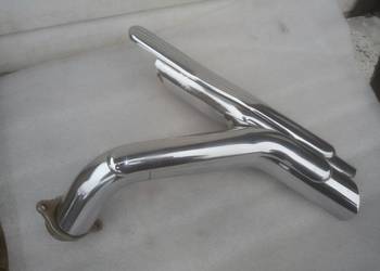 Yamaha XVS 1300 MIDI Star kolanko wydechowe, osłony wydechowu.