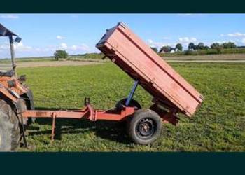 Przyczepka wywrotka 1osiowa