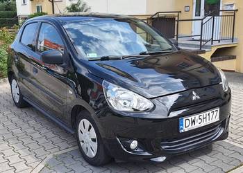 Mitsubishi Space Star 1.0, 2015, NOWY silnik ASO 2019, 20,7 tys. km, klima