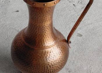 miedziany , wazon ., dzban / 118