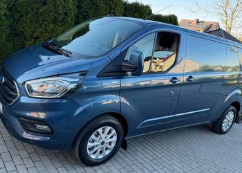 Ford Transit Custom L2 H1 Limited Serwisowany STAN Perfekcyjny VAT 23%