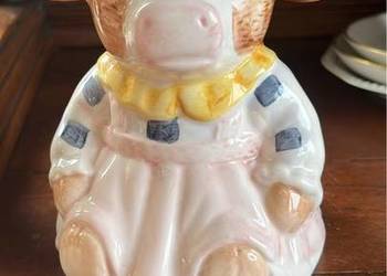 Skarbonka - krówka.  W sukience. Śliczna.