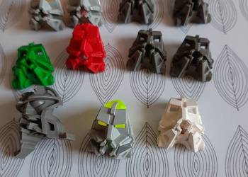 Klocki lego bionicle głowy