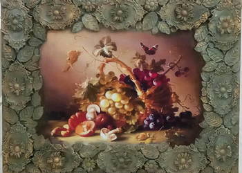 Obraz na desce martwa natura 1 - Grzybki